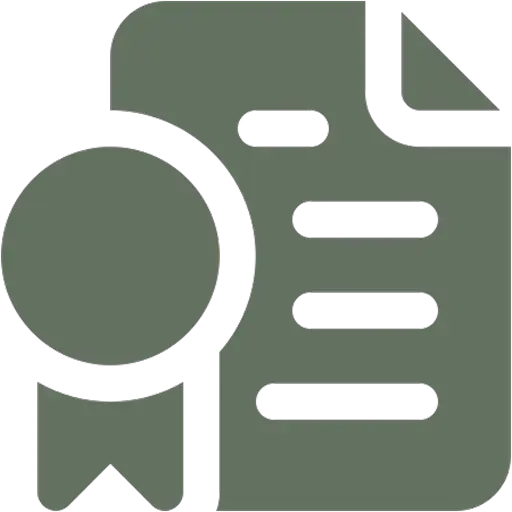 Certificate icon