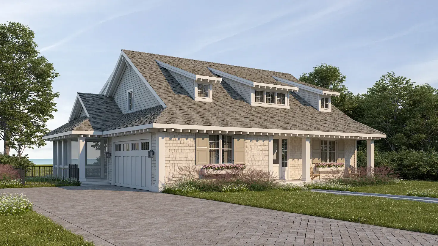 Sk certainteed OnePrecisionAssemblies Stryker Driveway Rendering