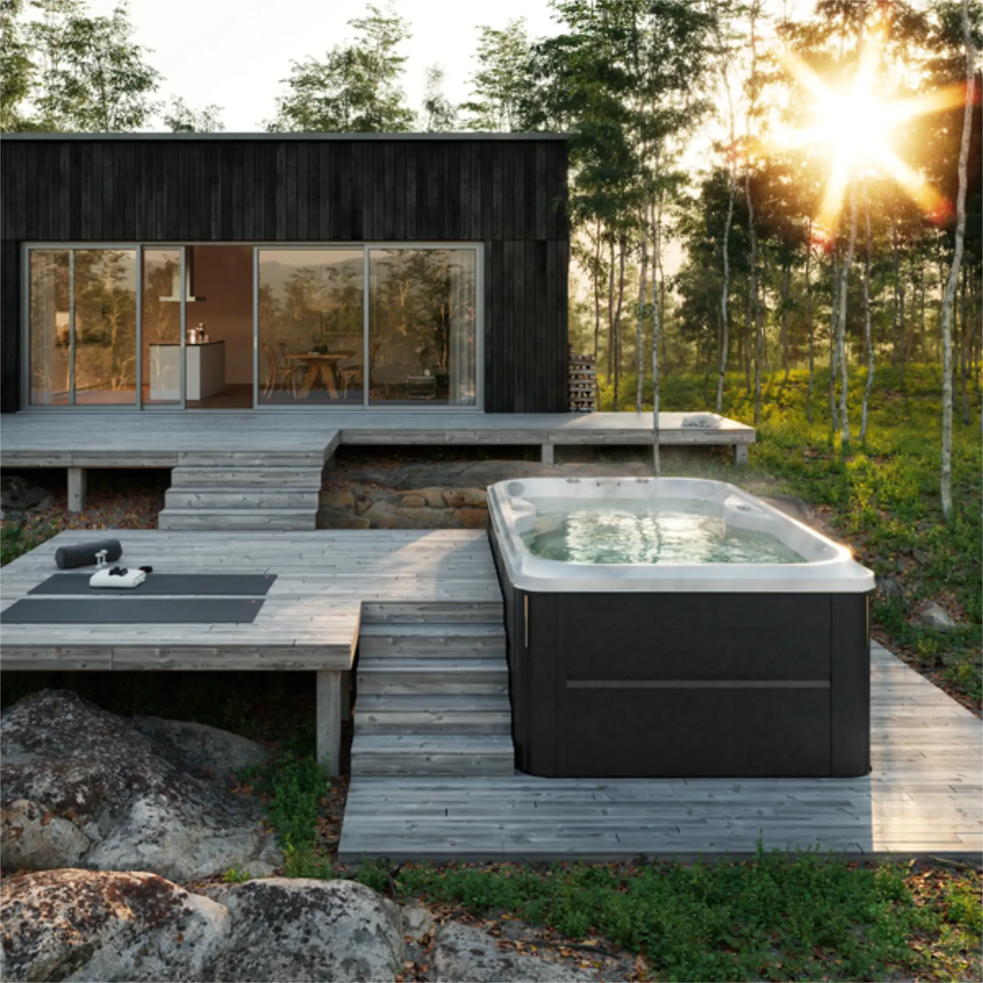 Sk jacuzzi PowerPlay J13 SmokedEbony Platinum Lifestyle